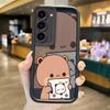 BUBU DUDU Couple Case For Samsung Galaxy Case S24 S23 S22 S21 Ultra Plus Fe A55 A54 A53 A52 A35 A25 A15 A14 5G Phone Y2k Cover