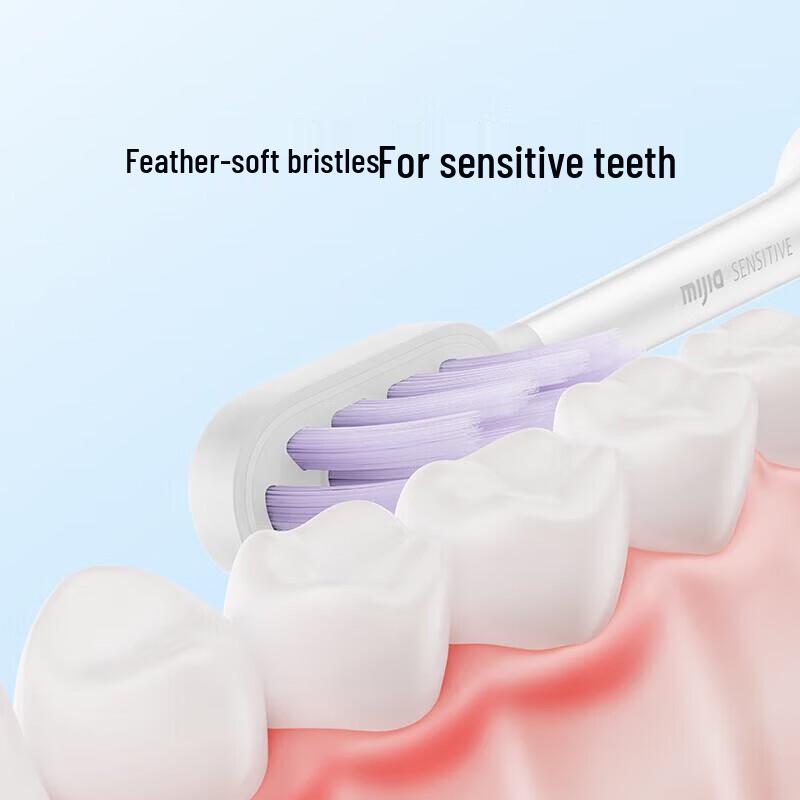 Xiaomi Mijia Sonic Electric Toothbrush Heads (Sensitive, 3-Pack) CN Plug (adapter Included)