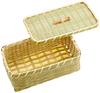 Yamasita craft Green Bamboo Square Bento Small 32155000