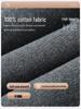 2025 Men's Autumn/Winter Plus Size Light Luxury Warm Down Knit Cardigan Sweater.