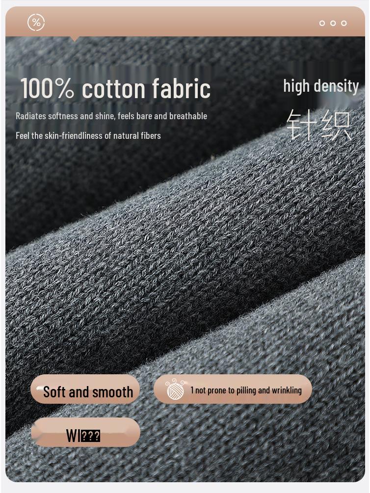 2025 Men's Autumn/Winter Plus Size Light Luxury Warm Down Knit Cardigan Sweater.