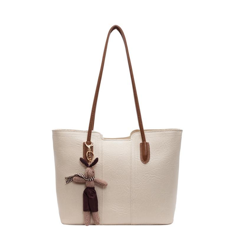 Premium Retro Large-capacity Bag Women's New Fashion Commuter Bag Shoulder Bag Popular Tote Bag