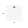4PCS Transparent Car Door Anti-collision Protector Bumper Strip Sticker For Volkswagen CC Golf 4 6 7 GTI Tiguan Passat B5 B6 B7 Jetta MK5 MK6 Polo