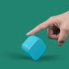 4pcs Sealed Tinplate Box Cube Shape Storage Boxes Multifunctional Mini Square Iron Tea Can  Cosmetic