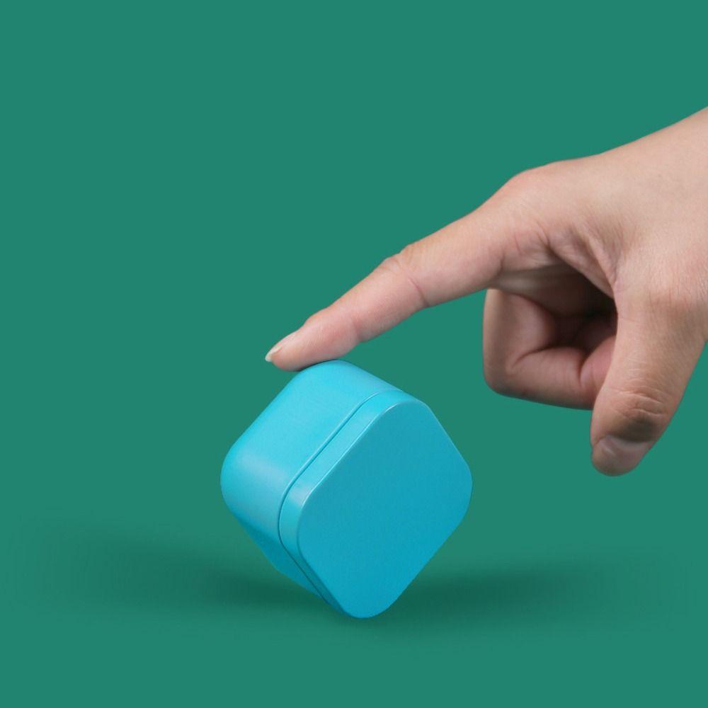 4pcs Sealed Tinplate Box Cube Shape Storage Boxes Multifunctional Mini Square Iron Tea Can Cosmetic