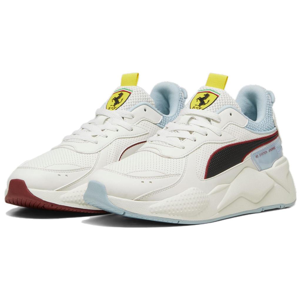 Puma Scuderia Ferrari RS-X Unisex White Black Red Sneakers 307818-05