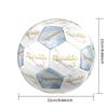 Ronaldo's Golden Marble Ronaldo Soccer Ball Size 5 Football Machine Sewn Indoor/Outdoor Training and Matches Unique Gift for Soccer Lovers