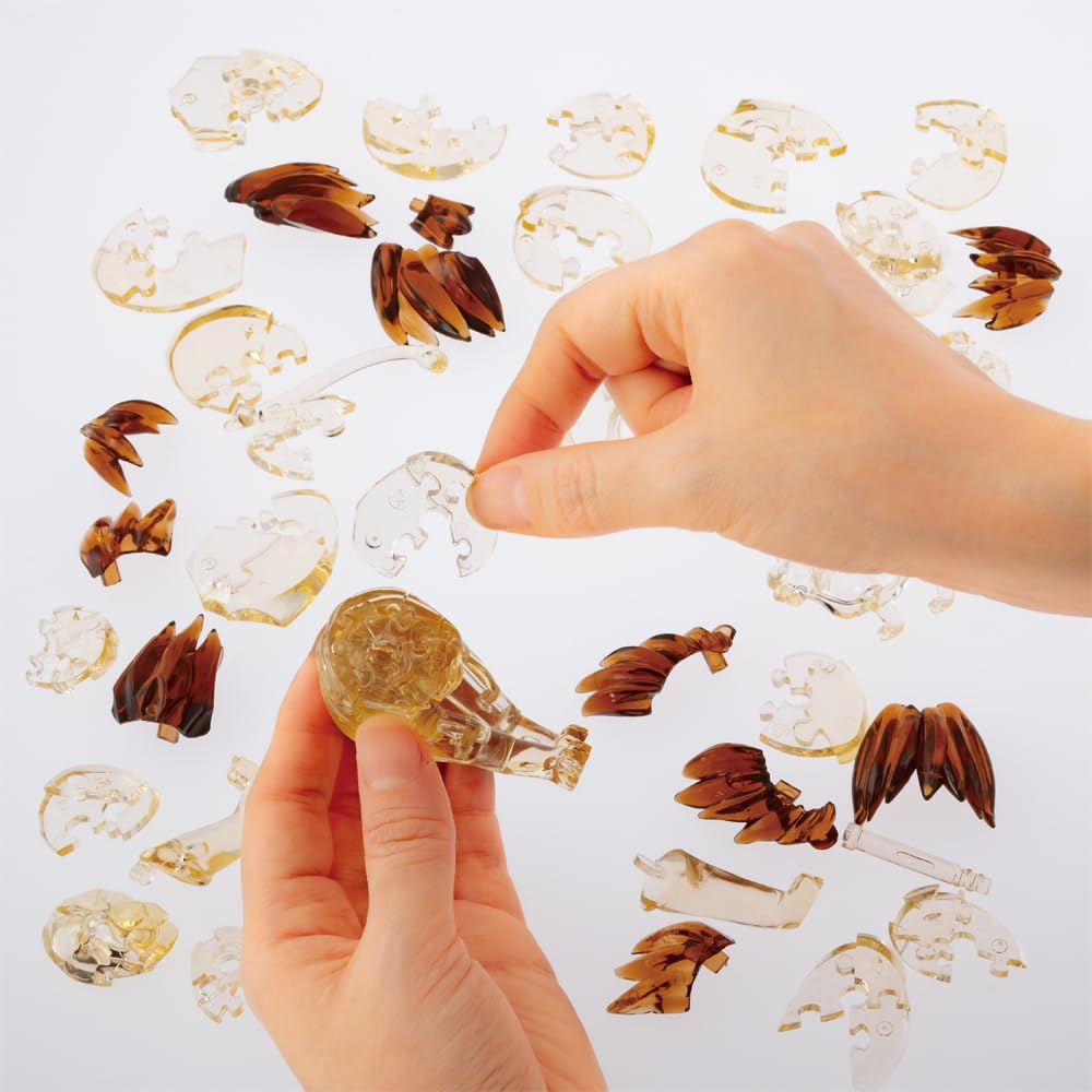 Beverly 55-Piece Crystal Puzzle Lion