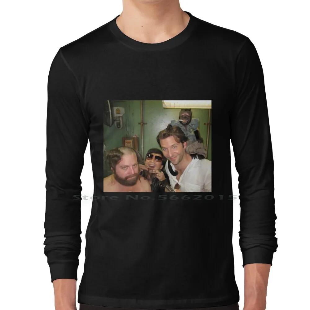 / Hangover Poster Poster T Shirt 100% Cotton Funny The Hangover Party Drunk Movie Beer Drinking Bradley Cooper Comedy Short