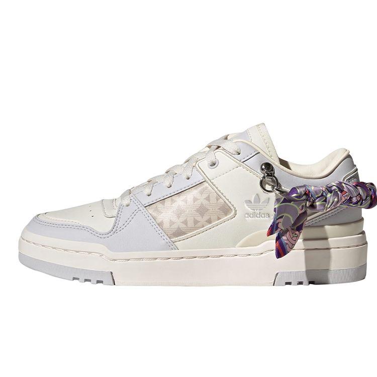 Adidas Originals Forum Luxe Low Trendy Low-Top Sneakers Women Sneakers White Blue H03725