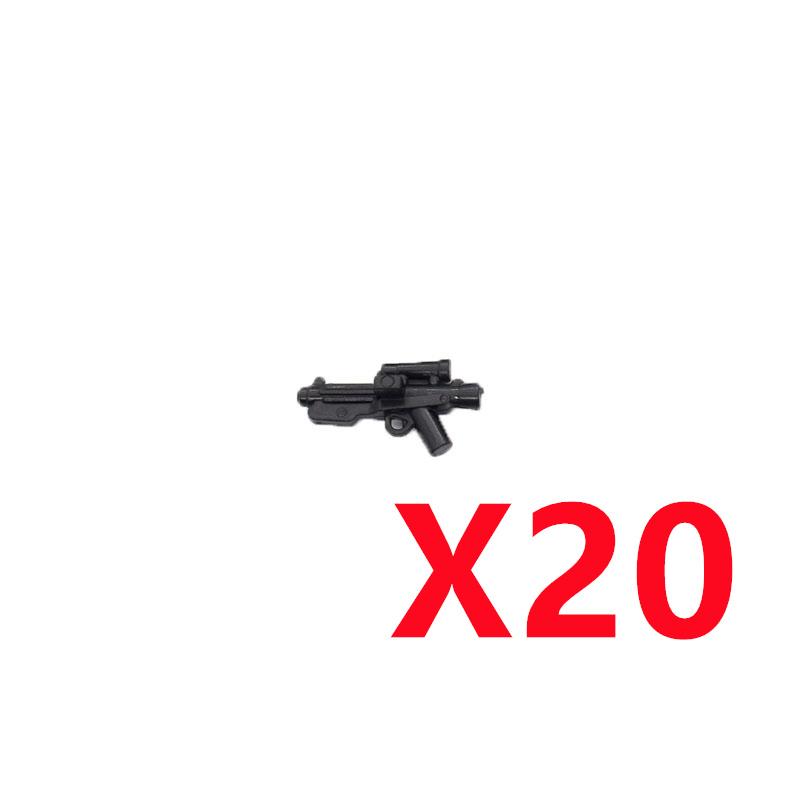 MOC War Building Blocks Movie Characters Soldier Weapons Accessories Rifle Heavy Demolition Pistol Mini Brick Gift Toy X018 DIY