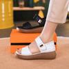 Platform Sandals Women's Summer New Casual Versatile Non-slip Velcro Wedge Sandals