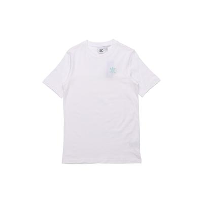 Originals Trefoil Front And Back Logo Sports Short Sleeve T-Shirt Men Tops White FM3348