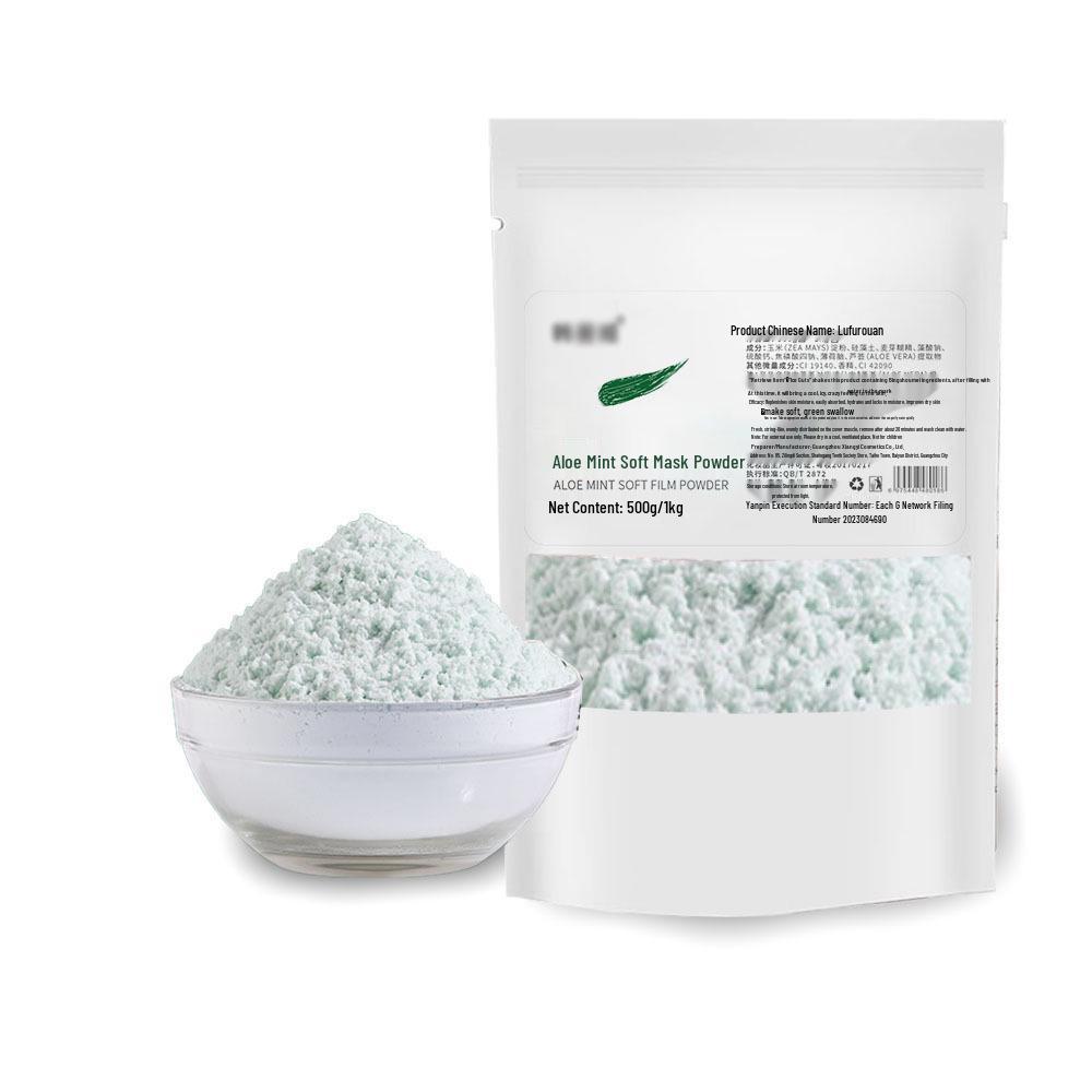 Rose Chamomile Mint Hydrating & Brightening Mask Powder for Moisturizing and Pore Refining