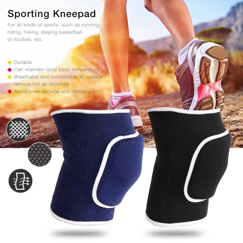 one Pair Color : Black 2pcs Sports Patella Support Belt Volleyball Soccer Basketball Knee Pad Fitness Knee Protector Sports Sponge Knee Pad Dance Sponge Knee Pad