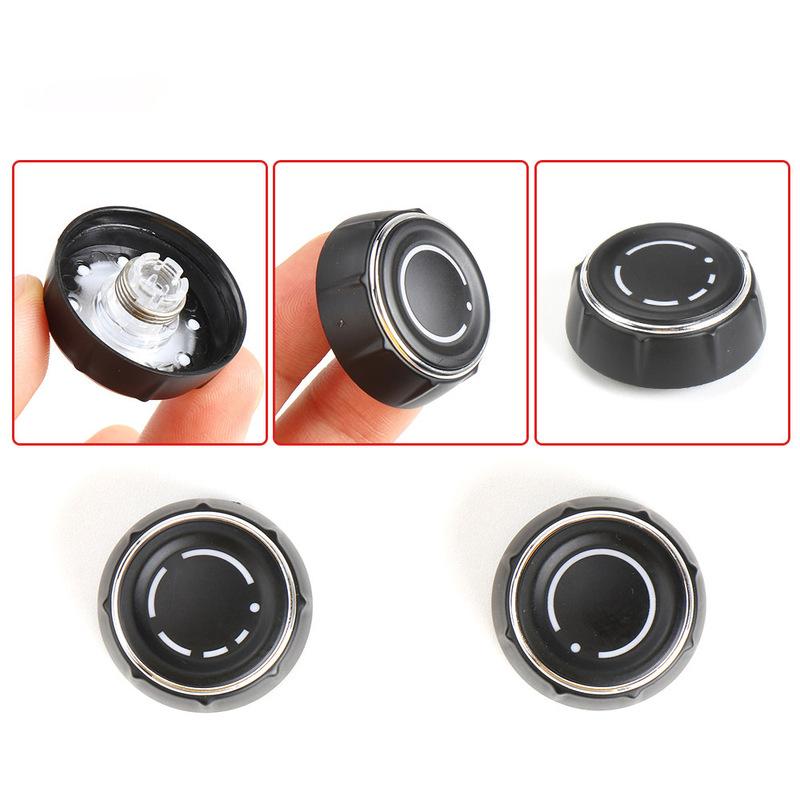 97064292901 Car Center Console Audio Volume Knob Cover For Porsche Cayenne Macan Boxster Panamera CD Control Switch Button
