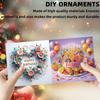 6PCS DIY Diamond Art Greeting Cards Birthday Theme Congratulations Cards & Gifts