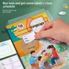 10/30 Sheets Self Adhesive Book Cover Wrapper Waterproof Transparent Book Protective Cover School Student Textbook Skin Sleeve