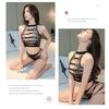 Sexy Hollow Out Jacquard Slim Fit Fishnet Intimate Lingerie For Women