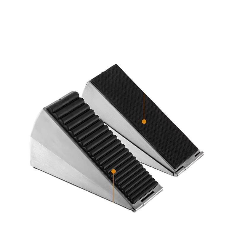 Large Windproof Door Stopper Wedge - Anti-Collision Safety Door Jam Device