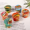 5Pcs 1/12 Dollhouse Miniature Instant Noodles Dollhouse Kitchen Pretend Food Toy