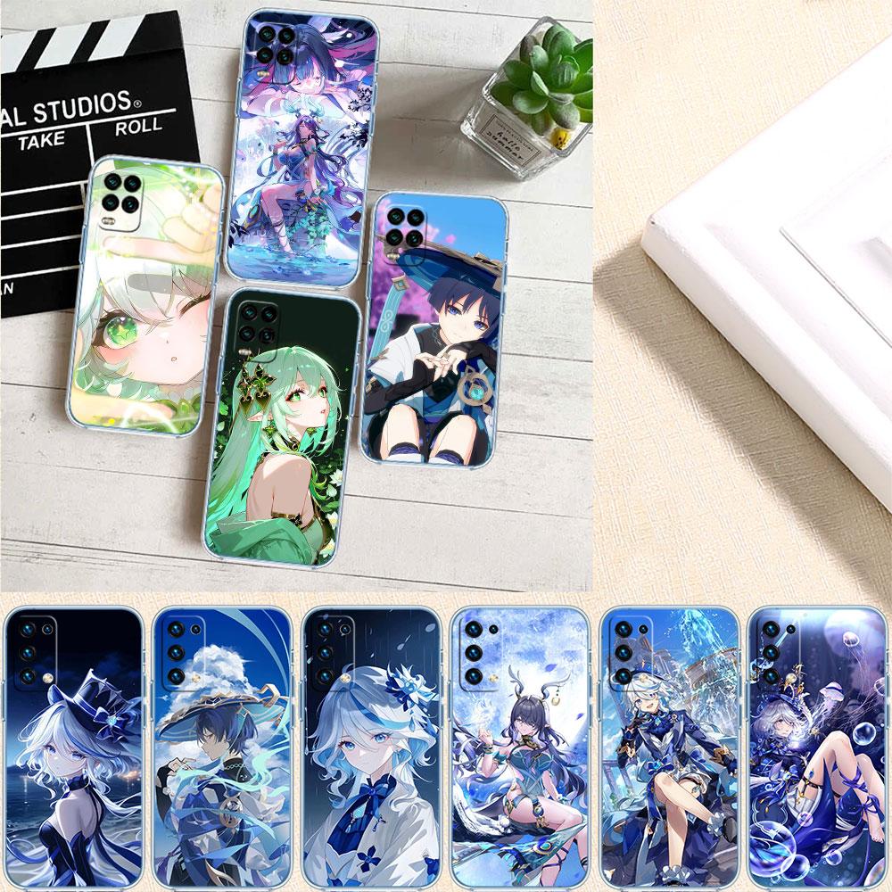 LO48 Genshin Impact Furina Aether Case for LG K22 K30 K40 K40S K41 K42 K50 K50S K51 K51S K52 K61 K62 K71 K92 Q60 Q61 V40 V50 V60