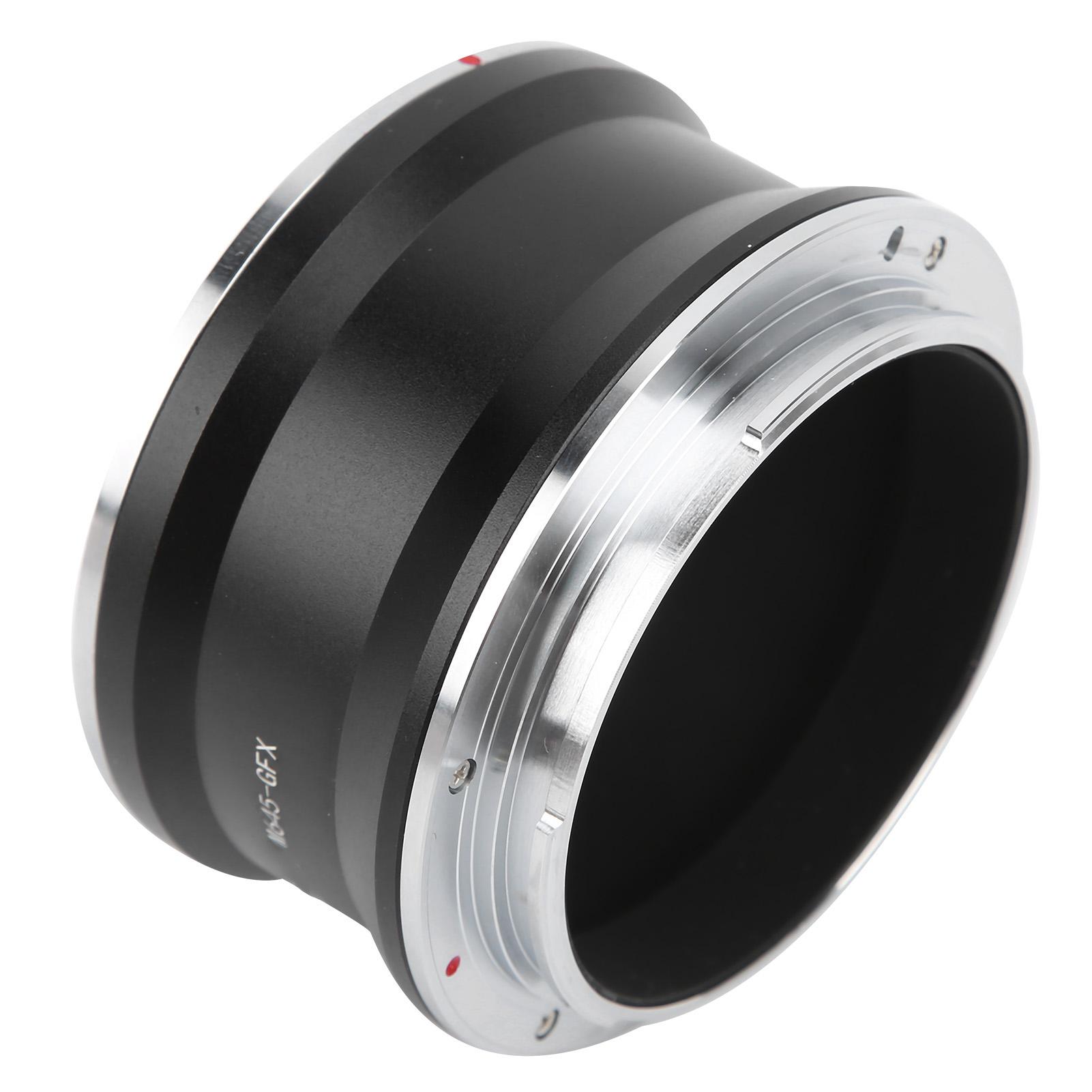 

NEWYI M645‑GFX Lens Adaptor Converter Ring for Mamiya M645 Lens to for Fujifilm GFX Camera