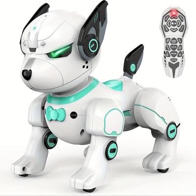 Intelligenter Roboterhund, elektronischer Stunthund als Haustier, intelligente Dialogprogrammierung, Begleitspielzeug, Roboter mit künstlicher Intelligenz für Jugendliche.