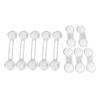 10PCS Child Safety Strap Cabinet Locks Self Adhesive Stop Pinching Hand Locks for Drawers Door