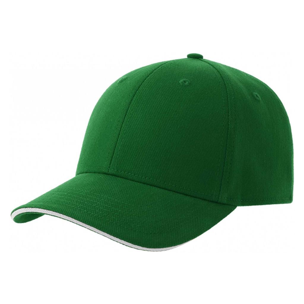Atlantis Cappellino Unisex Adulto Liberty Sandwich a 6 Pannelli Sostenibile