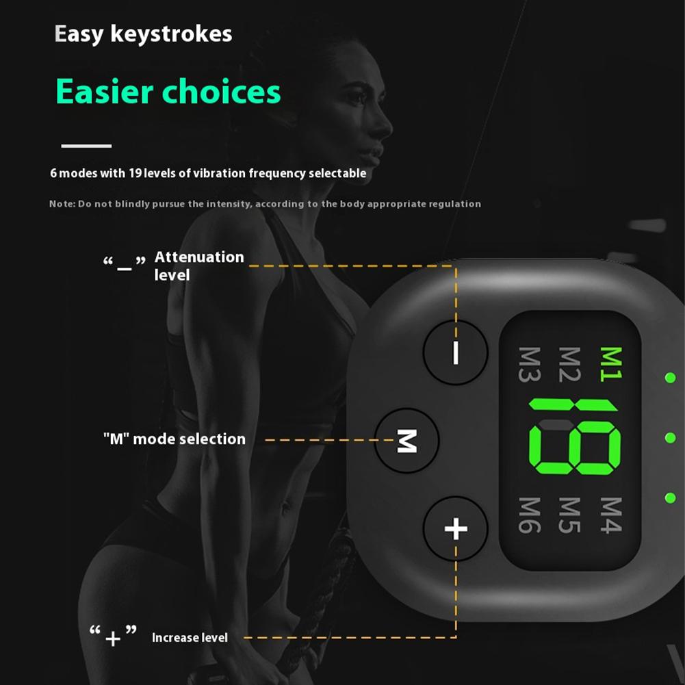 Bauchmuskelstimulator Fitness Krafttraining Trainingsgerät Bauchmuskelmaschine Massagegerät Trainer Bauchmuskel-Straffungsgürtel für Männer und Frauen