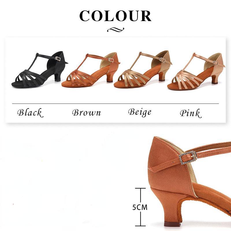 Fashion Dance Shoes for Women Fashion Shoes Latin Dance Shoes 5CM Heel