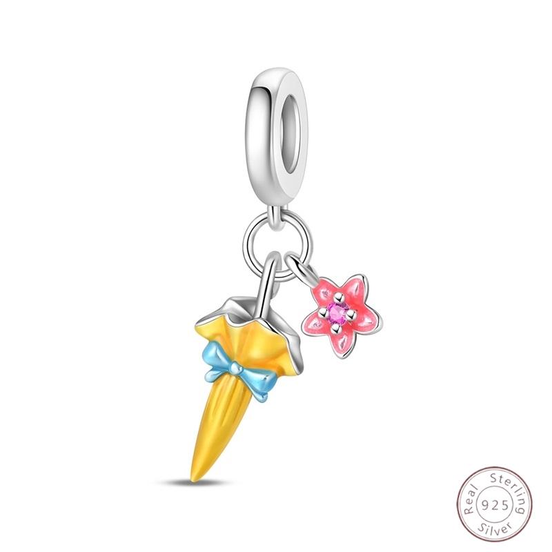 Ice&Snow Charms Copper Xmas Snowman Penguin Elk Rabbit Polar Bears Fit Original Bracelet Pendant Women Jewelry Acc