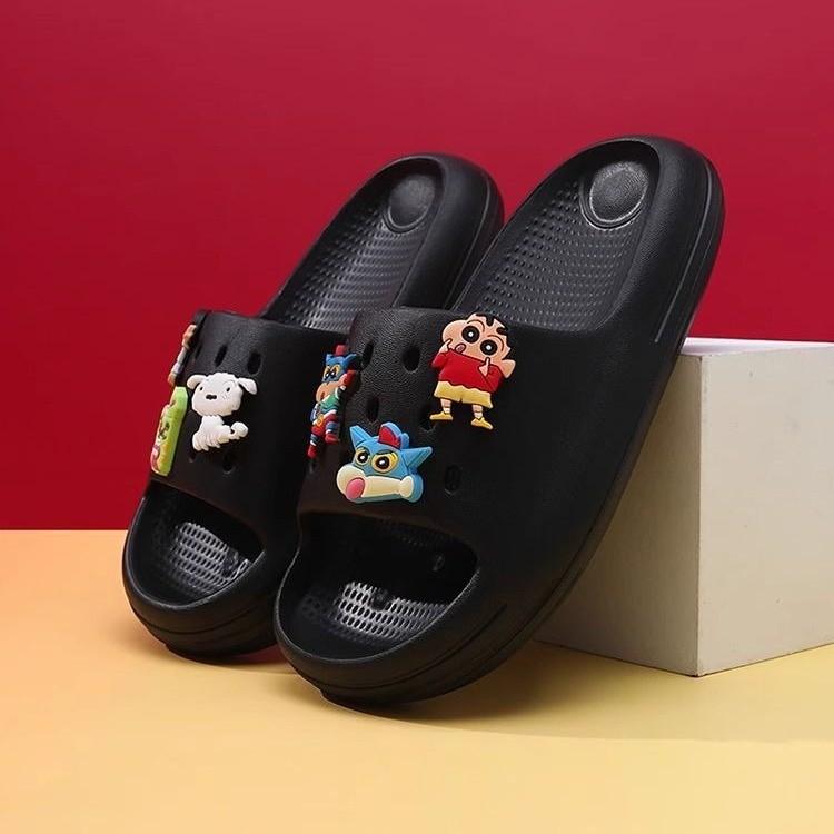 And Durable Breathable Crayon Shinchan Slippers For Boys Soft Nonslip Indoor Footwear