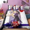 Nové anime Genshin Impact 3D tištěné ložní prádlo King povlak na přikrývku povlak na polštář povlak na peřinu ložní prádlo bytový textil