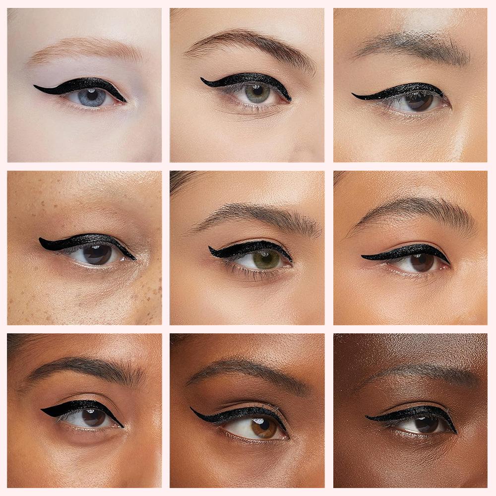 Waterproof Liquid Eyeliner Pen - Smudge-Proof, Long-Lasting, Highly Pigmented, Easy To Apply, Black