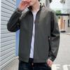 New Spring and Autumn Stand-Up Collar Cardigan Jacket Casual Trend Men's Jacket