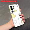 2DFlat Samsung Phone Case Cute Animal Friends Pattern Phone Case Applicable To Galaxy S22 S23 S24 S25ULTRA S26 A12 A13 A14 A15 A16 A34 A35 A54 A55