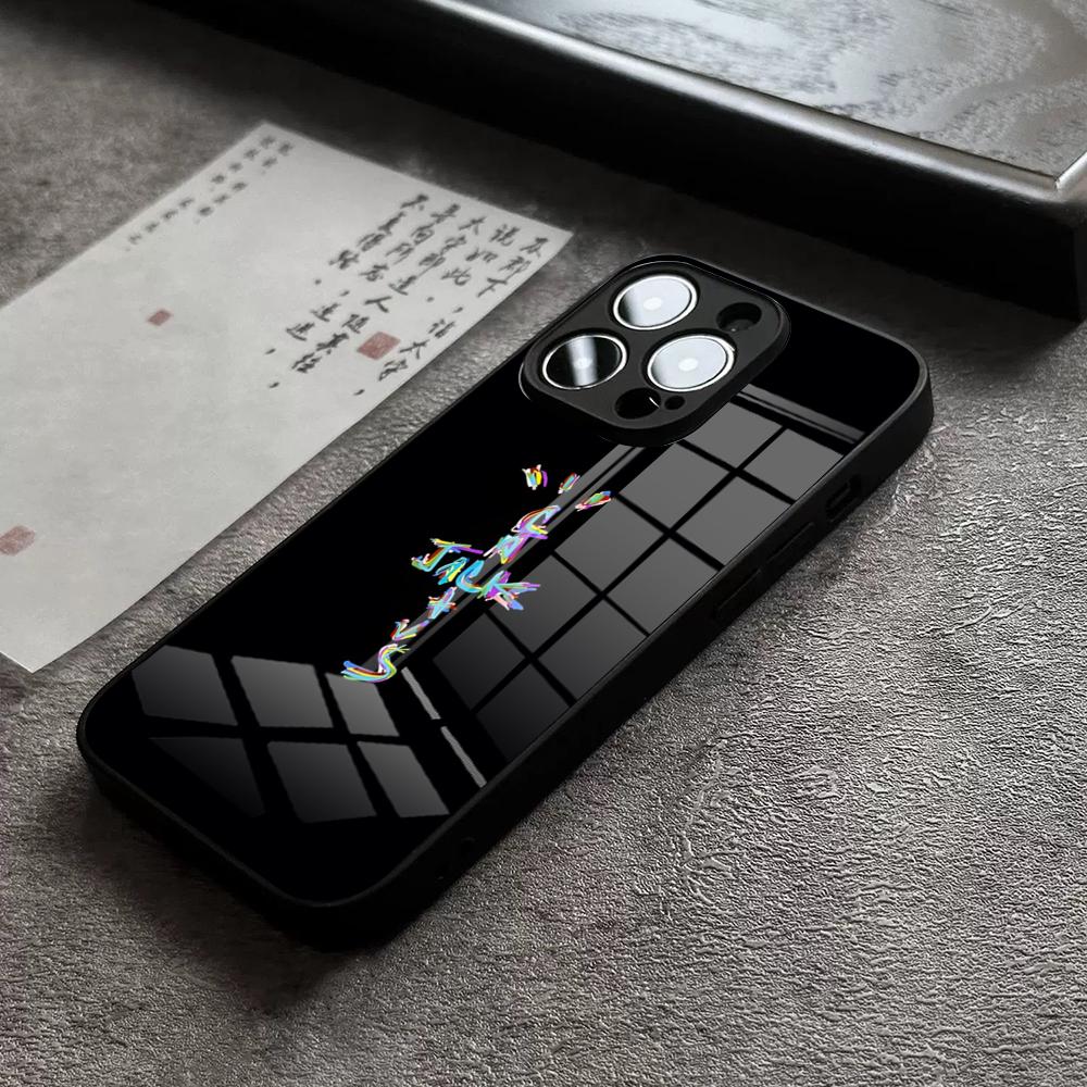 

C-Cactus J-Jack Travis Scott Phone Case For IPhone 17 16 Pro Max 15 Plus 14 Pro 12 11 13 Mini X XR XS Max SE Glass Cover iPhoneXS Max
