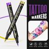 10 Color Temporary Tatto Pen,Temporary Tattoes Markers for Skin,Tatto Pen Kit,Washable Face Body Painting Kit,Adults Art Marker Pens for Party Festiva