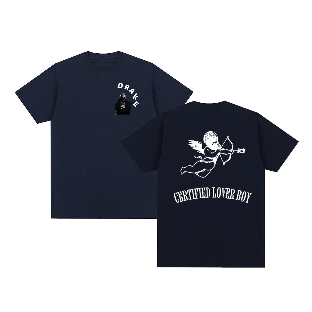 Drake Certified Lover Boy Album Vintage Tshirt Rapper Hip Hop Fashion Cotton Men T shirt New Tee Tshirt Womens Tops