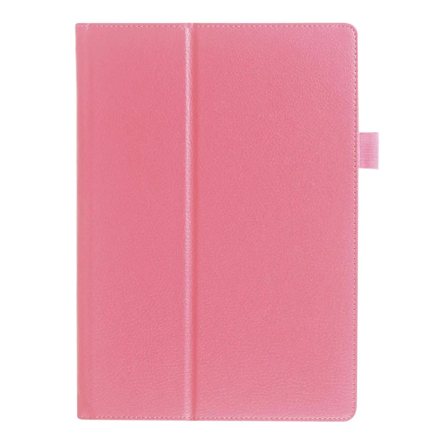 

Новый чехол-книжка из кожи для Lenovo Tab 2 a10-70 A10-70F/L A10 70 smart flip для планшета lenovo tab 2 A10-70L 10.1 Чехол для планшета TB-X705 X605 X505 розовый