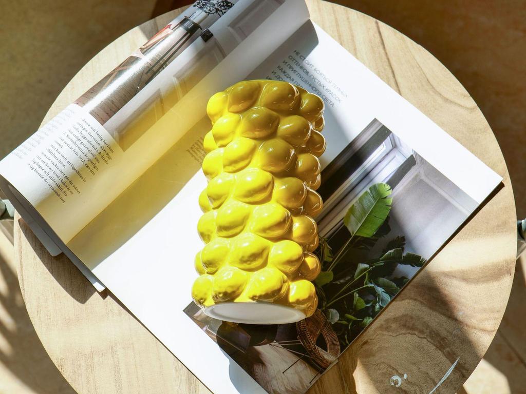 Nordic Ceramic Fruit Vase for Home Decoration and Flower Arranging: Ideal for Living Room, Bedroom, or Study Room