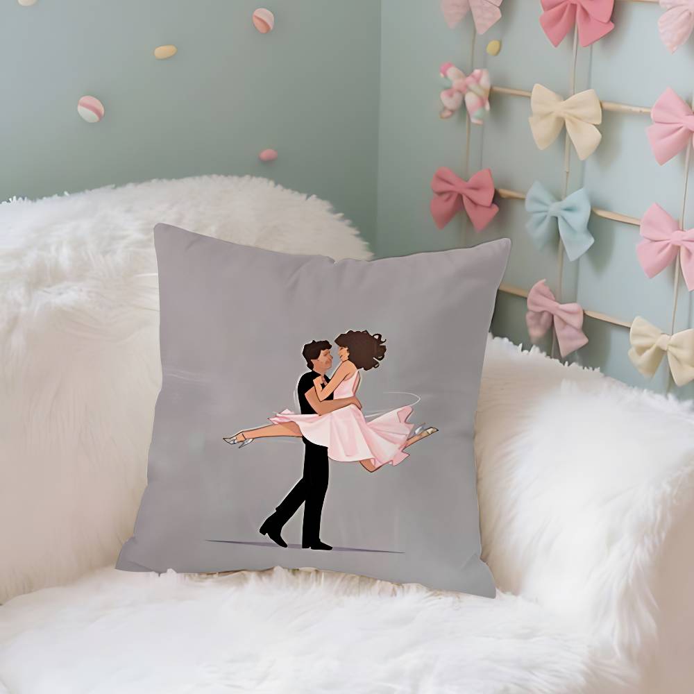 Dirty Dancing Case Plush Fabric Soft Pillowcase Double Sided Print Cushion Cover Household Gifts