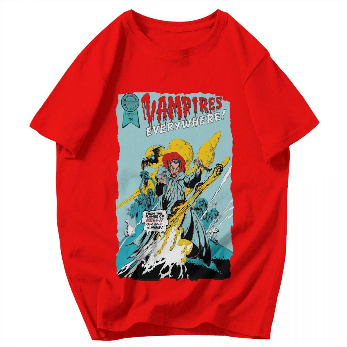 Men T Shirt Vampires Everywhere The Lost Boys Horror Gifts Y2K Graphic Anime Unisex Tops T Shirts S