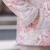 Women's Mid-Age Thickened Cotton Jacket with Fleece, Autumn & Winter Tang Style Short Coat for Middle-Aged & Elderly