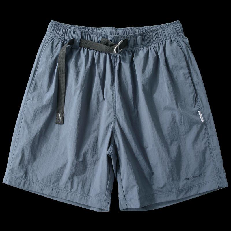 Shorts Men's Summer New Arrival Three-Proof Elastic Waist Lightweight Cropped Pants Quick-Drying Loose Outdoor Casual Functional Beach Pants