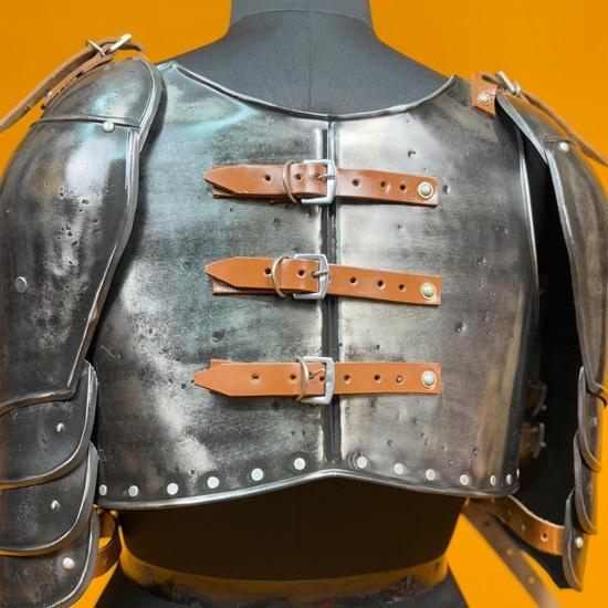 Armor Set Zireael Cuirass, Pauldrons Shoulder Guard Epic LARP Cosplay Costume for Fantasy Warriors