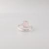 Rose Chalcedony Gemstone 925 Sterling Silver Handmade Designer Women Ring For Gift  RR-72-21