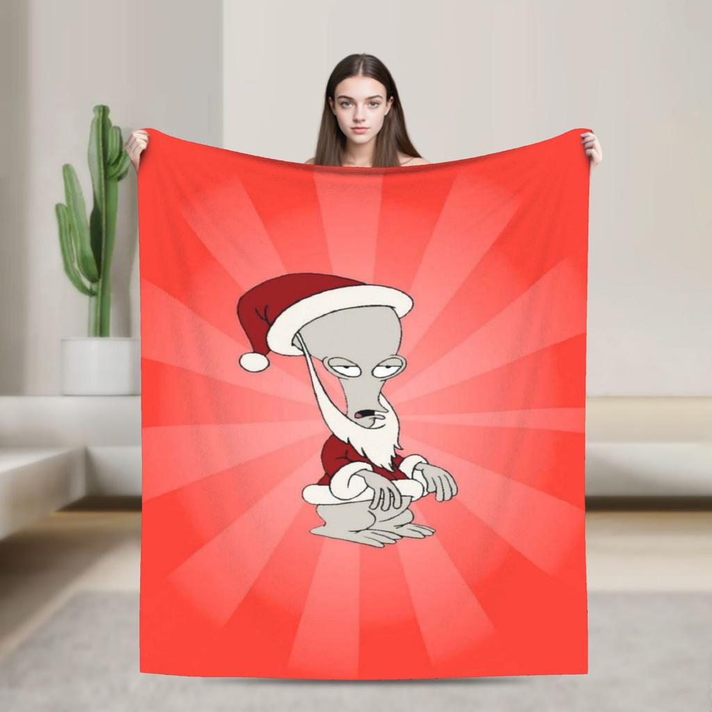 Americans Dads Cartoon Accessories Blankets Lightweight Thin Flannel  Throw Blanket Comfortable Bedspreads